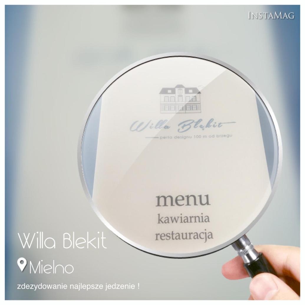 Willa Blekit Hotel By Dorota Szelagowska เมียลโน ภายนอก รูปภาพ